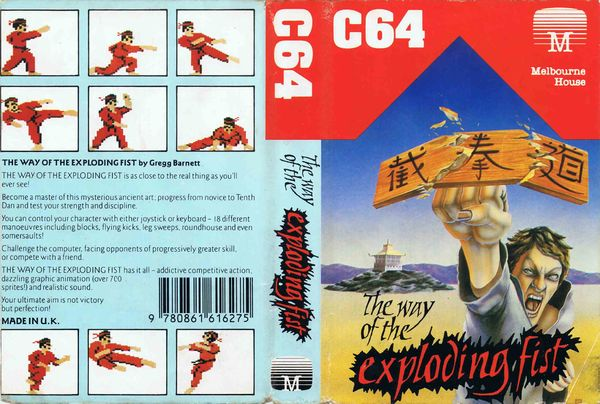 MartinkSimms's tweet image. More karate madness #thewayoftheexplodingfist #c64 #c64retweets