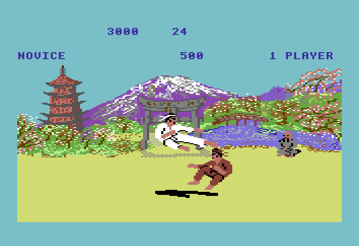 MartinkSimms's tweet image. More karate madness #thewayoftheexplodingfist #c64 #c64retweets