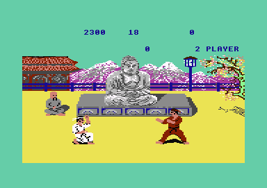 MartinkSimms's tweet image. More karate madness #thewayoftheexplodingfist #c64 #c64retweets