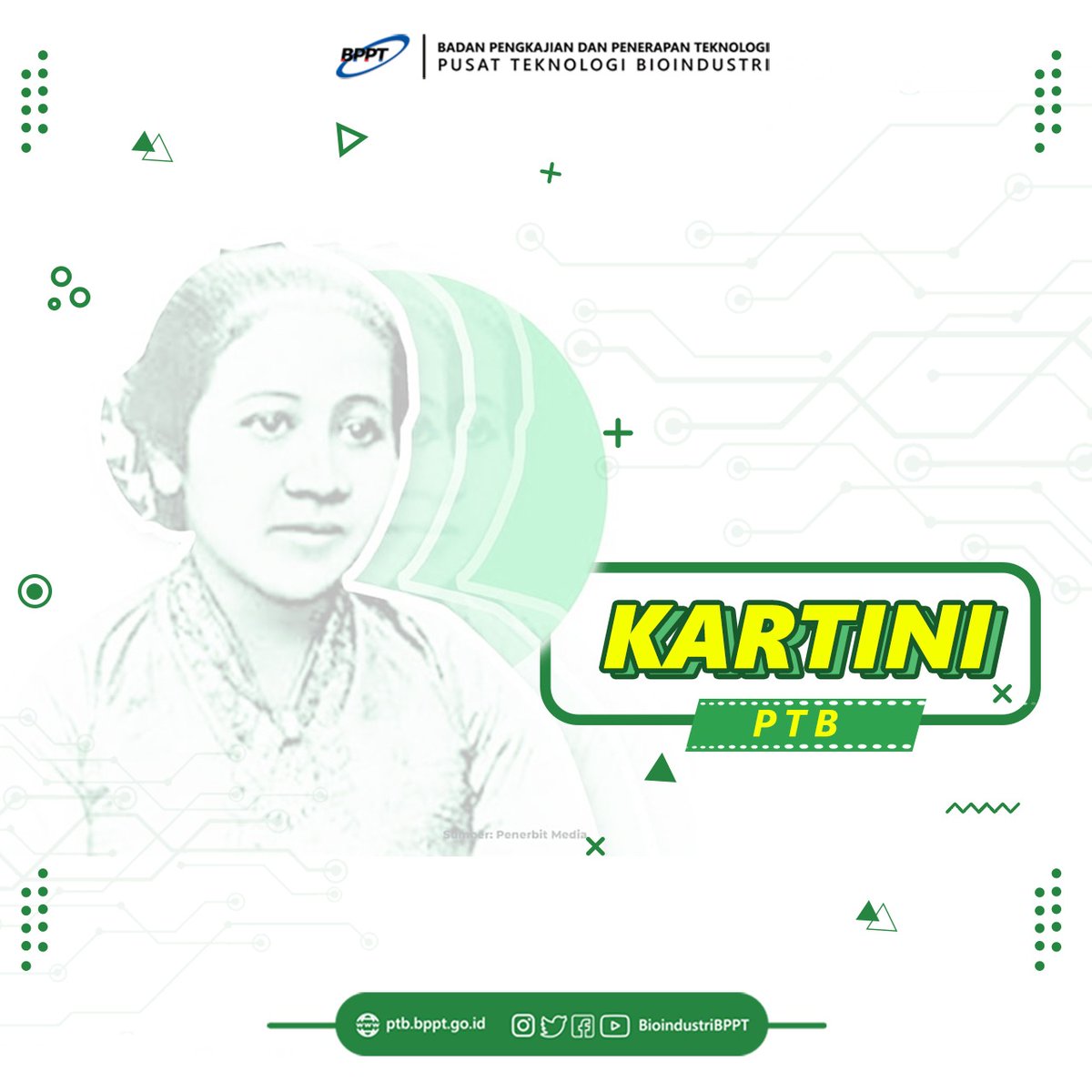 bioindustriBPPT's tweet photo. [KARTINI PTB]

Halo Sobat Bioindustri!

Sebelumnya #Biomin mau mengucapkan, "Selamat Hari Kartini" bagi semua Sobat Bioindustri terutama untuk para wanita dimana pun kalian berada. https://t.co/TzCzQtAU00