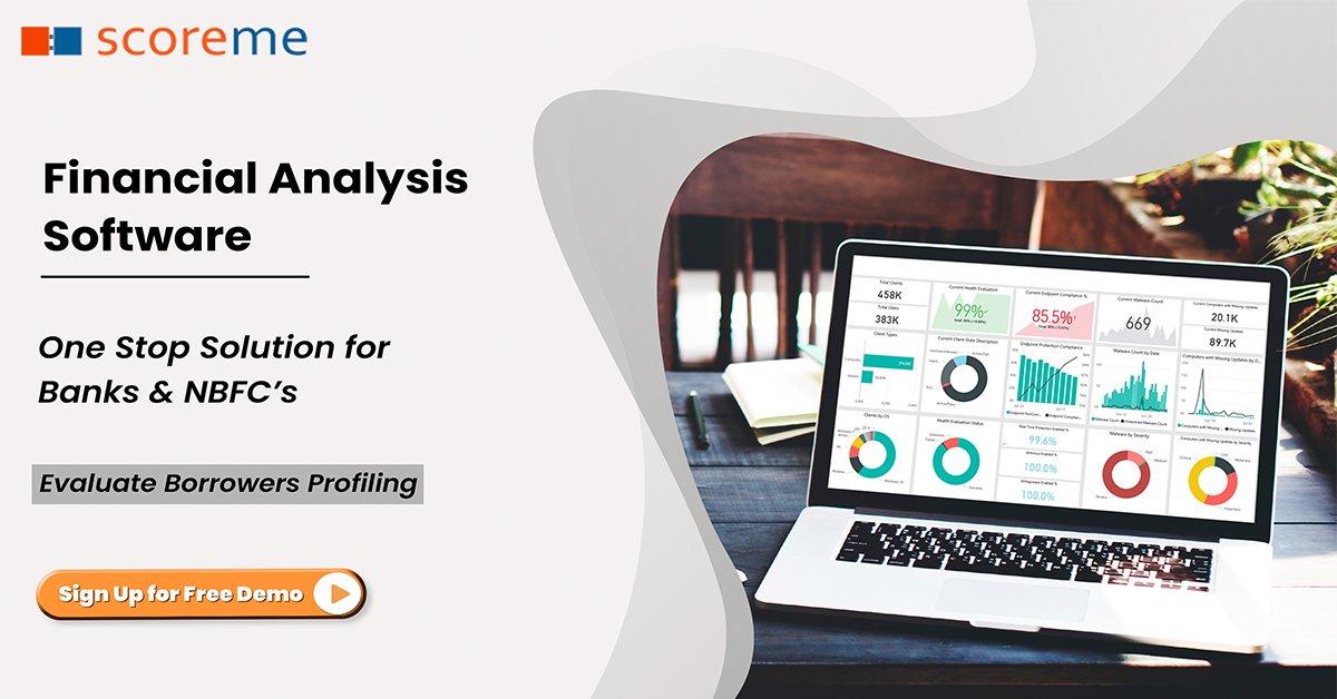 ScoremeSolution's tweet image. Explore how the financial statement analyzer evaluates the borrower’s profiling for successful credit decisioning.

Sign Up For Demo - bit.ly/34avoDW

#scoremesolutions #financialstatementanalyser #financialdataanalysis #financialanalysis #finances #analysis #software
