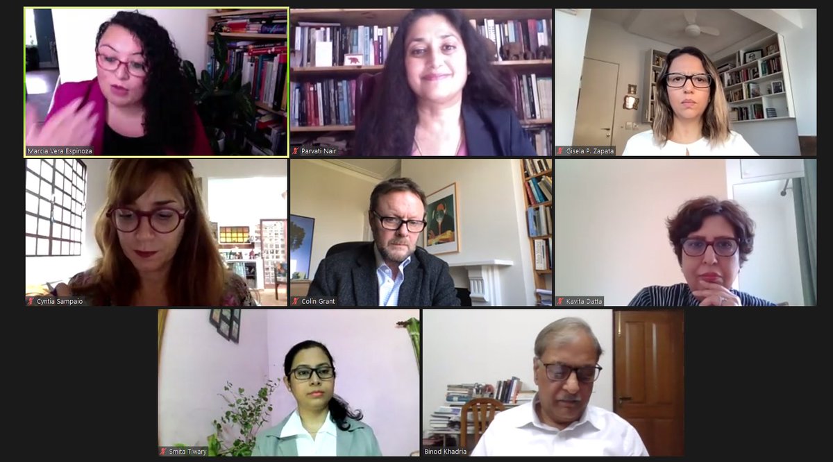 migpanbrin's tweet photo. We are LIVE! Join us for our report launch event @migpanbrin #Brazil #India #CivilSociety #COVID19 #Migration https://t.co/MS3n3Q5Tly