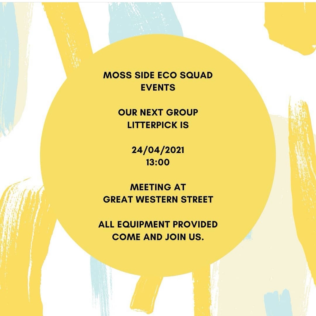 This coming Saturday we'll be collecting more of this sort of thing on Great Western Street and surrounding area. You are welcome to join in. Meet at 1pm on the corner of Acomb St and Great Western St. #keepbritaintidy #mossside #mosssidepride #m14