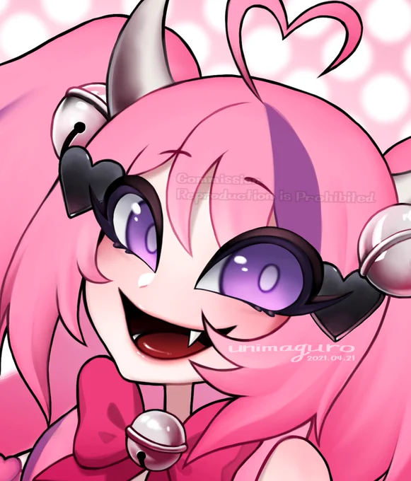 Commission
Vtuber : Ironmouse

https://t.co/hm3aVpCzrr #Skeb #Commission 

The fourth drawing is doodle :3
Thank you! 