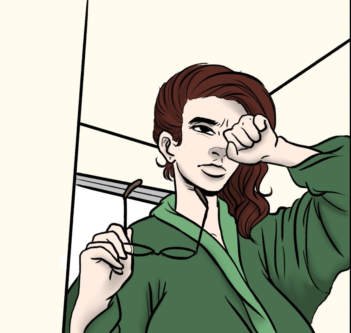 Tortolbean's tweet photo. That's not one of the choices, Blair.

#art #artist #comic #tortolbean https://t.co/N9lytuZv45