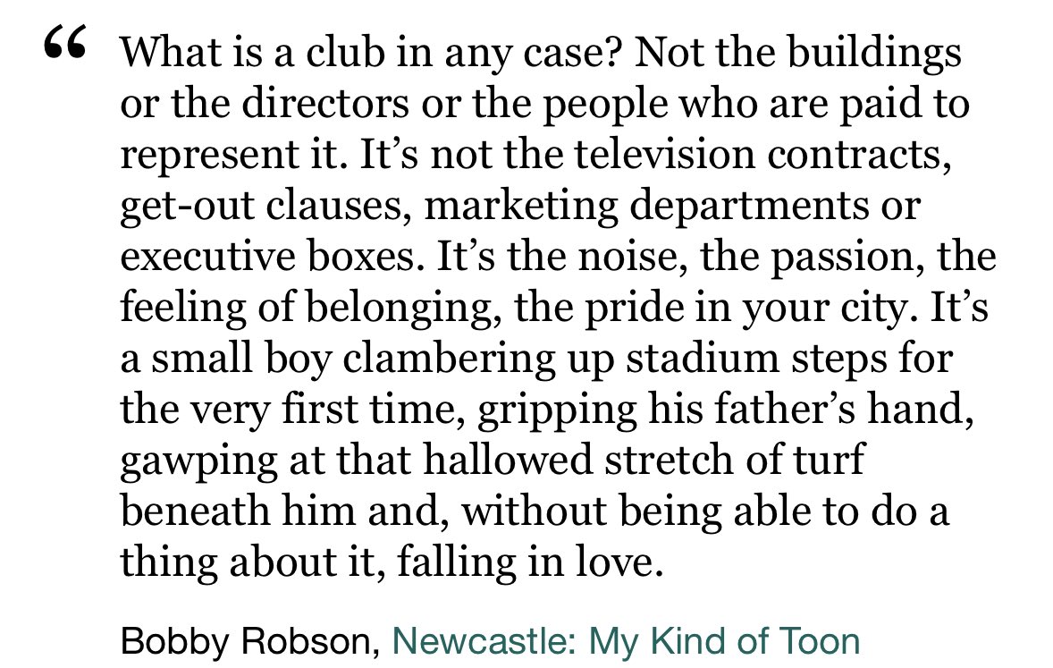 A huge lesson learnt over the last 48hrs. Its a tough job owning a club, no doubt about it, mistakes will be made. Run your clubs well, make money, increase the value of your investment, but never forget what it’s really all about. #PremierLeague