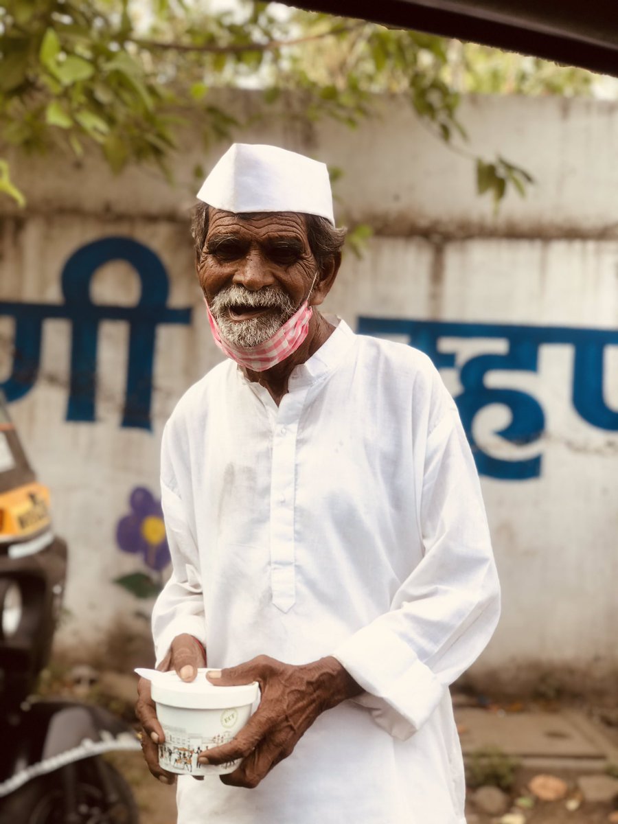 You are bringing smiles to them. I found him walking all over the city looking for work. I can’t thank all of you enough.