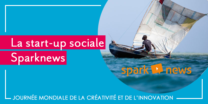 [ #WCID2021]Pour  @Mhadjham, c’est l’initiative positive de  @Sparknews, une  #startup sociale qui sélectionne et partage de beaux projets innovants grâce aux  #médiasElle fédère, chaque année, 60 quotidiens internationaux publiant le même jour un article dédié à ces projets