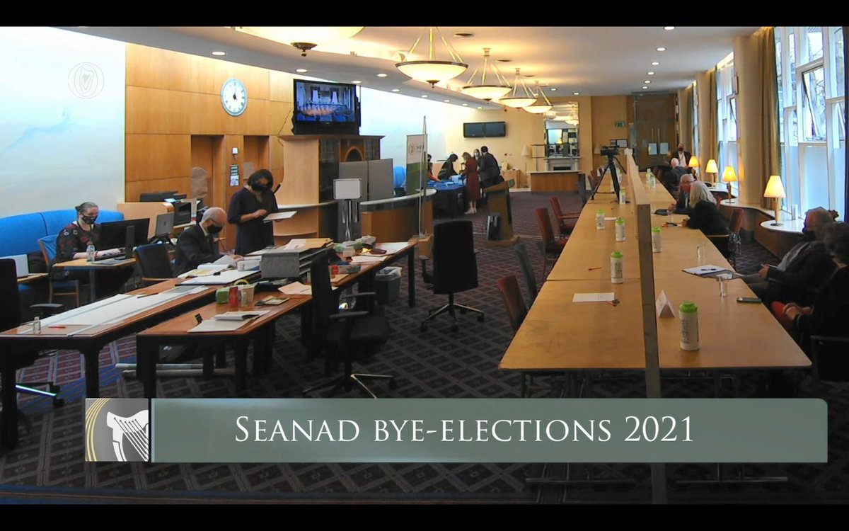 Nick468official's tweet image. The sorting of votes will get under way soon at Leinster House in the Seanad by-elections for 2021.

@maria16byrne hoping to secure a seat on the agricultural panel.

Stay with me for updates.

🗒️: tinyurl.com/h62kpez2
📹: tinyurl.com/hpytbjsz

#Seanad21