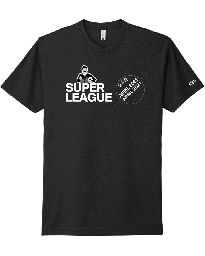 PaulPabst's tweet photo. Celebrate the great days of The Super League with this limited edition shirt! 
April 2021...to April 2021. Hell of a run. 
The memories! The matches! The stars! 
We were all there!
#SuperLeague 
@dpshow @NBCSportsSoccer @PLinUSA 
@MLS @FOXSoccer @LFCUSA 

https://t.co/cwYgitbaKd https://t.co/82Udedcu3O