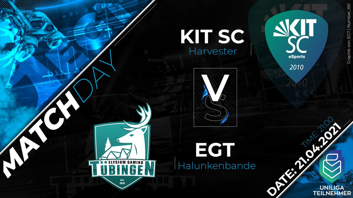 egtofficial's tweet photo. Wir versüßen euch den Semesterstart! 

Um 21 Uhr geht es für unsere EGT Halunkenbande gegen die @kitscesports Harvester in der 2. @uniligaGG Rocket League ran! 

Ihr bekommt das Spektakel live auf https://t.co/v95s1llKrs https://t.co/V3ukm3Sw7T