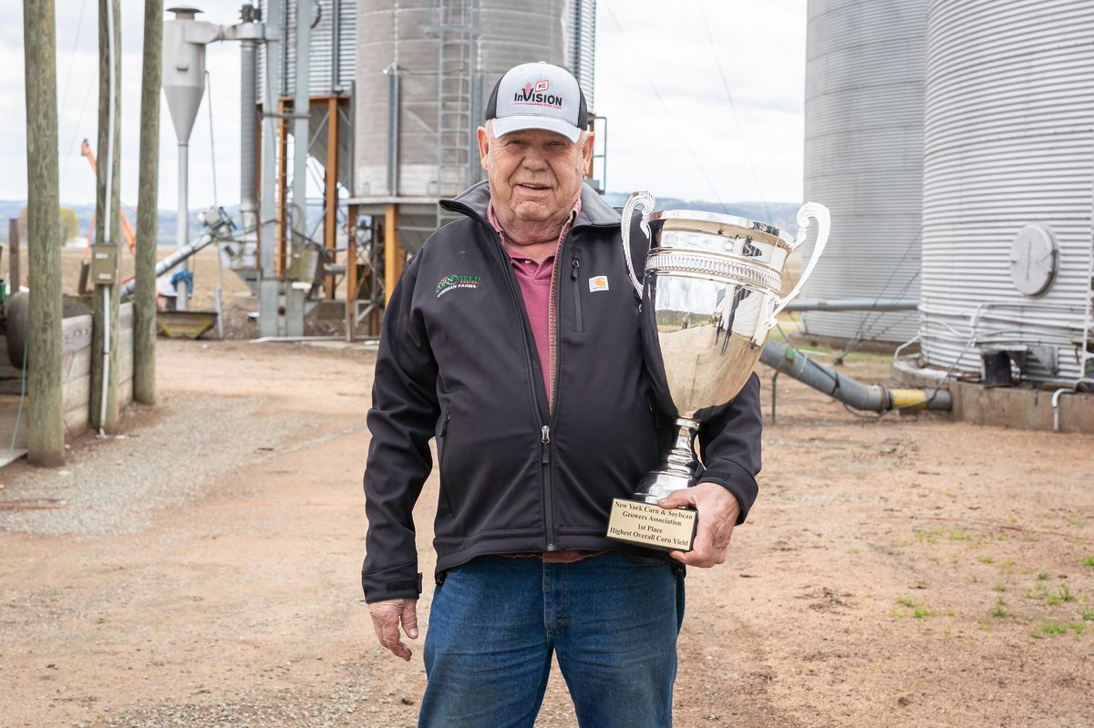 🌽 👑 Congratulations to Henry Everman of Dansville, NY-2020 Overall Corn Yield Contest Winner 👑 🌽