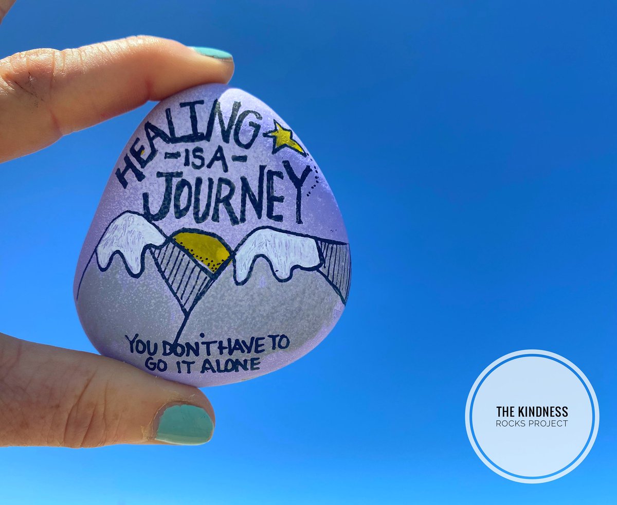 theKindnessrock's tweet photo. ...and you don’t have to go it alone!
#thekindnessrocksproject https://t.co/5sp5e7w1En