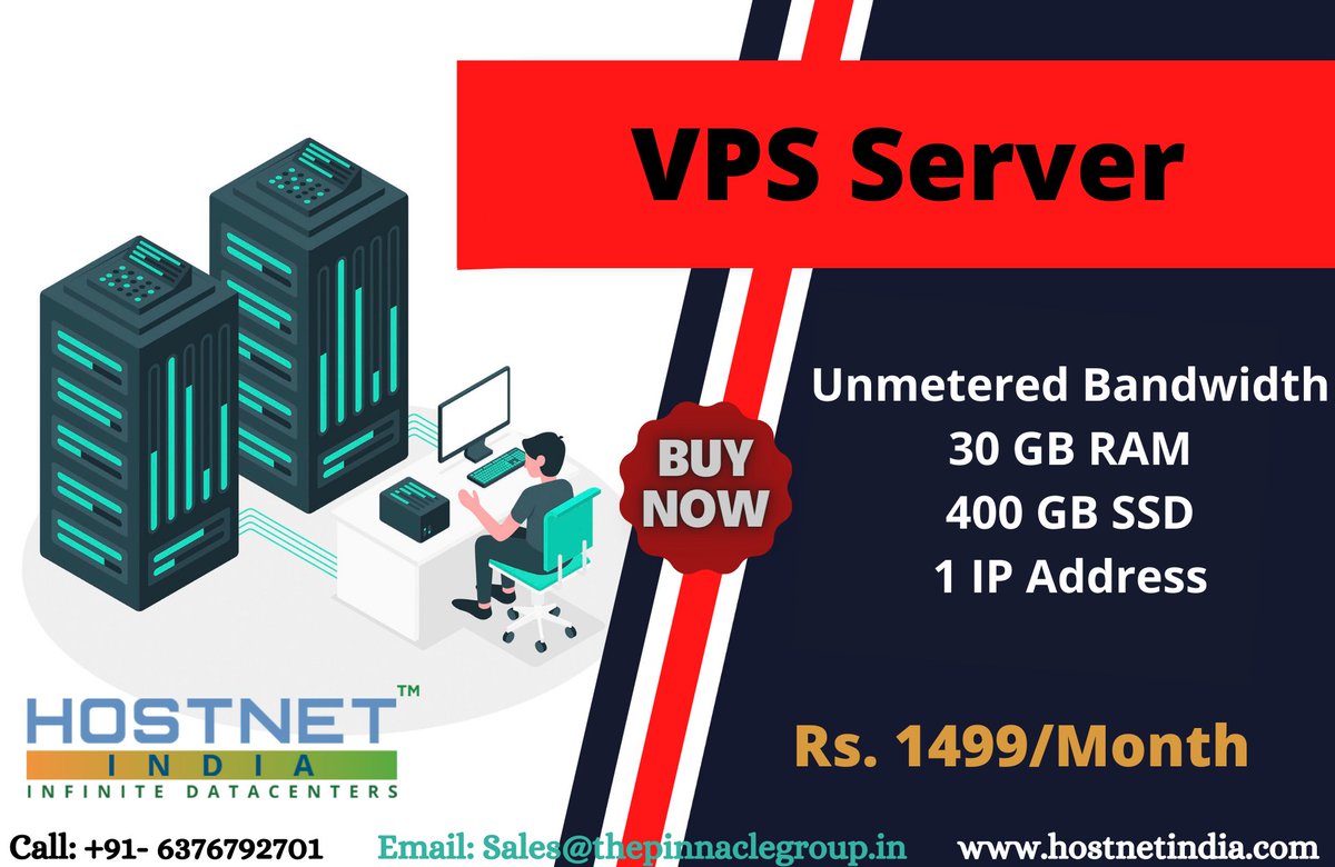 Im_hostnetindia's tweet image. Get the best VPS server at Hostnetindia
Visit:-hostnetindia.com/deal-of-the-day
#vps #vpscentos #centos #host #hosting #server #google #domain #cloud  #webhosting #website #vpshosting #webhost #webhostingcompany #linux #linuxfan #linuxuser #linuxserver  #webservices #servers #datacenter