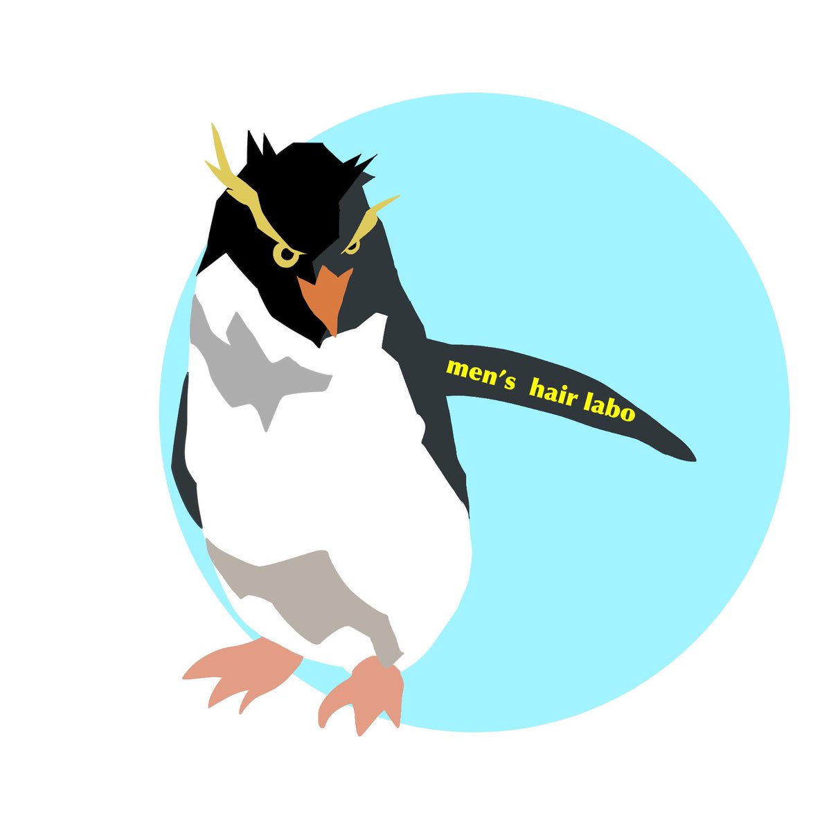 今日 描いたイワトビペンギン まだ途中 キャラクターロゴにしようと思ってる そわか息子3yのイラスト