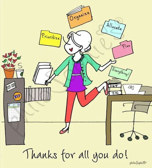 OG870Leaders's tweet photo. Today we celebrate the crew who makes all the magic happen at OGS! Thank you Mrs. Marchetti, Mrs. Ryan, Mrs. Banks &amp; Mrs. Sturzinger for all you do for OGS! Happy Administrative Professionals Day! #OGSBetterTogether @DrJones_GPS @GPSDistrict #AdministrativeProfessionalsDay https://t.co/5LuD0mML48