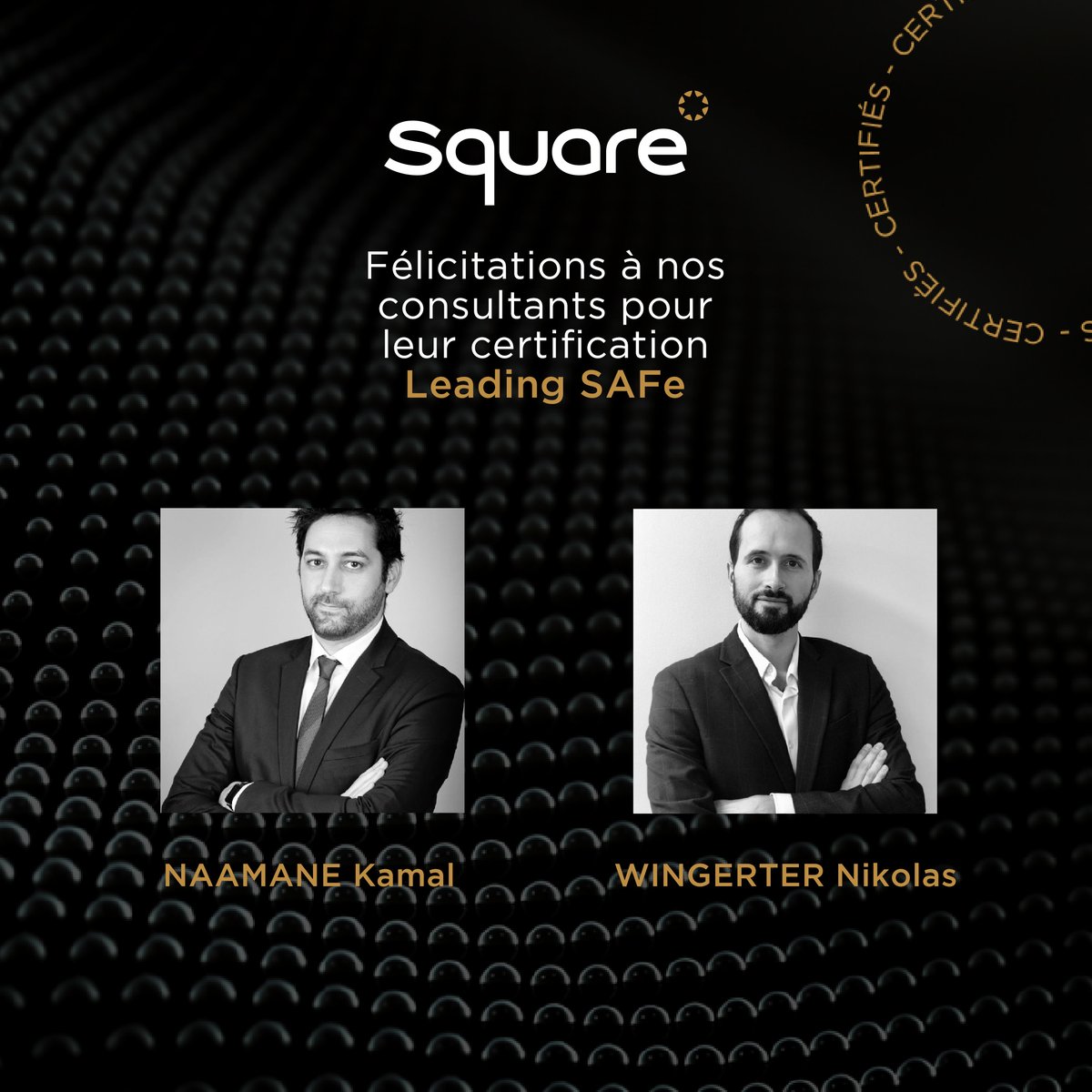 Un grand bravo à Kamal Naamane et Nikolas Wingerter pour leur certification Leading SAFe ! #Certifications #LeadingSAFe #Formation #Conseil
