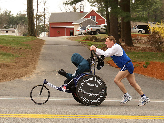 wbz's tweet photo. Hopkinton To Name Street After Boston Marathon Legends Dick And Rick Hoyt https://t.co/p9ji6T3I1Y https://t.co/Zsq701iy3V