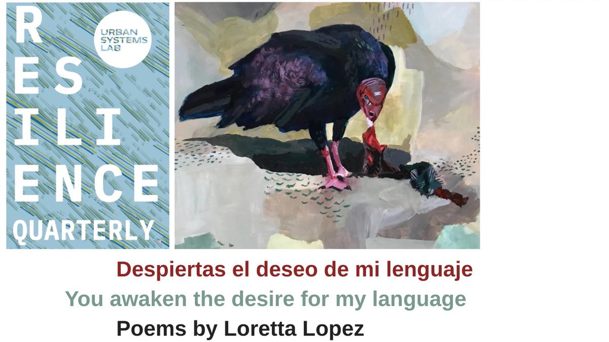 EganZef's tweet photo. "Some things never stop
astonishing

There you are, Herminio
a Mexican
in New York
selling carnations
seven days a week"

Poems by Loretta Lopez w/ translations by @schiff_nick &amp; paintings by @NewSchoolAlumni Ana Sofia Remis &amp; Michaela Manzieri

Read here: https://t.co/09f9lFUSp1 https://t.co/iJwhHIzSV2