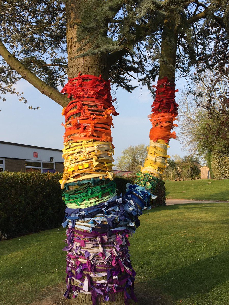 Our Rainbow Tree🌈 The children created a wonderful and colourful visual representation to celebrate our passion and commitment to our ethos of diversity and inclusion #proudtrust #nooutsiders