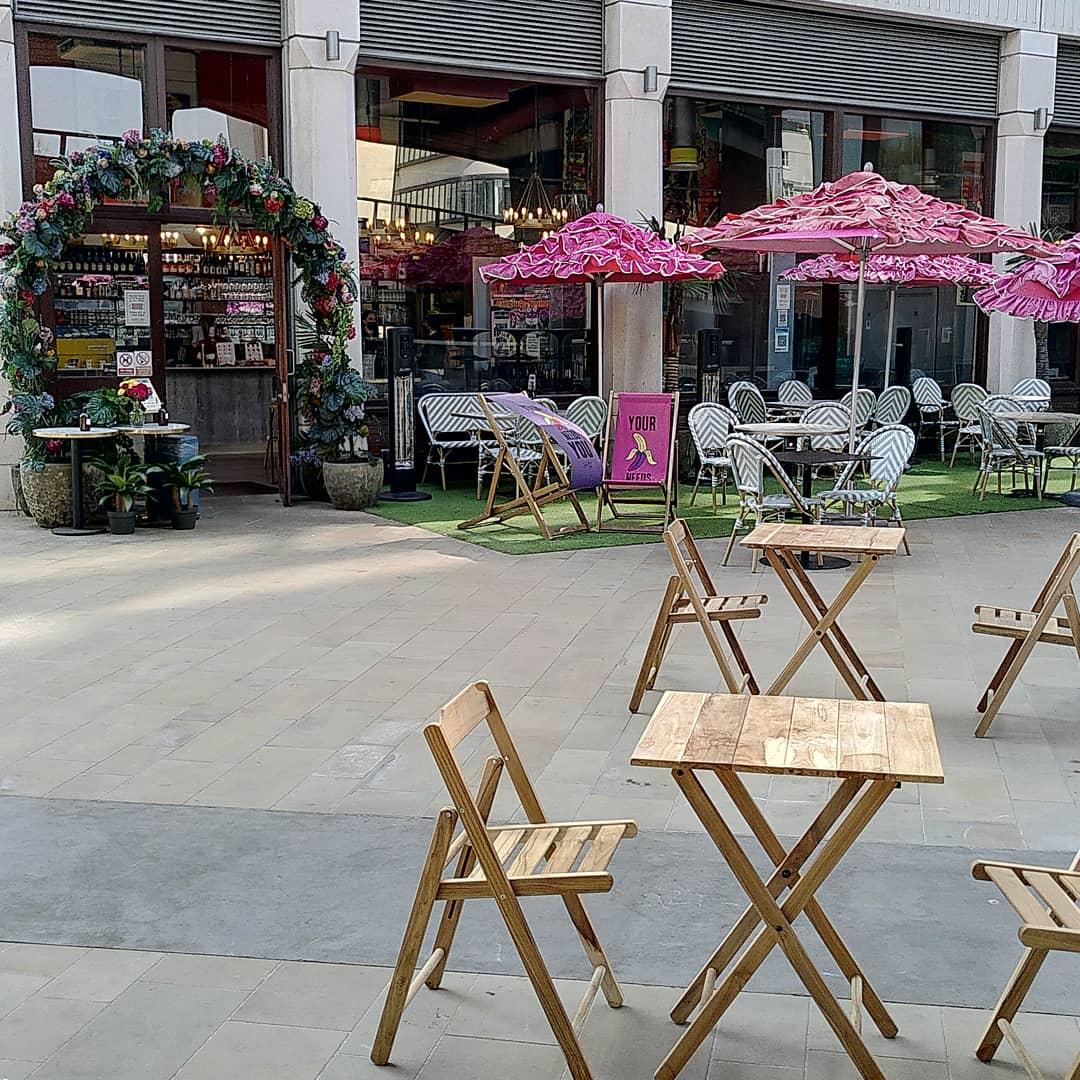 Great coffee and brunch <a href="/BeanyGreen/">Beany Green</a> full menu till 4pm. Welcome back fun times. #paddingtonbasin #littlevenice