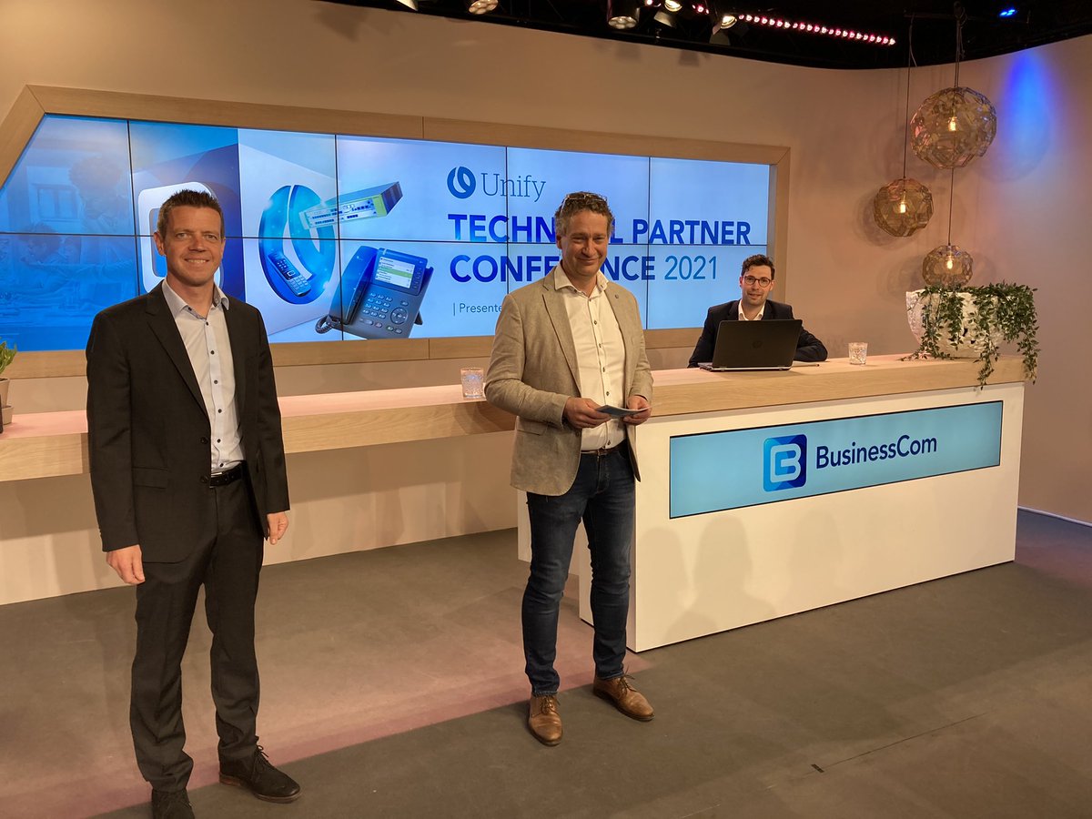De 11e @AtosUnify Technical Partner Conference gaat zo van start. Deze speciale editie wordt live vanuit een studio gepresenteerd. Joris, Danny en Michael zijn er klaar voor!

#Unify #TPC11 #Online #Live
