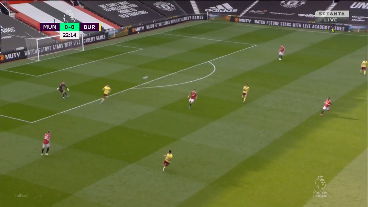 We win the ball back and start to build. However, after 33 seconds of trying to get out of phase one—this mostly consisted of the CBs passing to each other—we went back to Henderson and kicked it long.This isn't good enough at all.