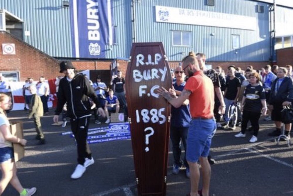 19/20 Bury FC receive a 12 point deduction for arranging a CVA with creditors which was followed by expulsion from the league.