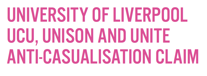 Last night our joint union anti-casualisation claim with UNISON &amp; Unite was launched with powerful contributions  from @acecoupe <a href="/PetaBulmer/">Peta Bulmer UCU Liverpool</a> @EHayesdeKalaf &amp; others.

Read the full claim here: drive.google.com/file/d/1DBvYrf…