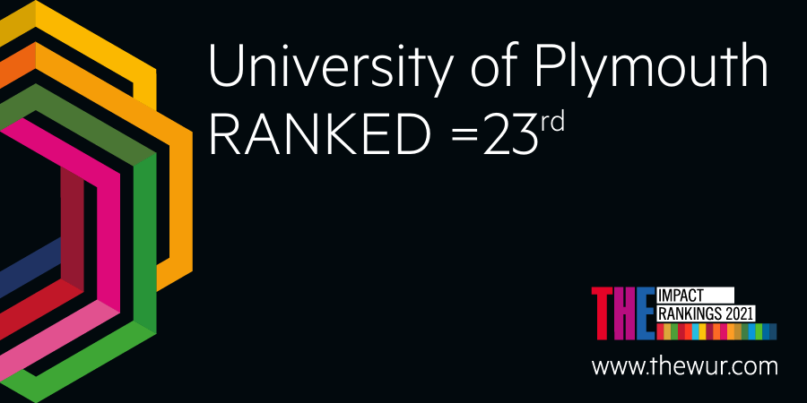 University of Plymouth (@plymuni) on Twitter photo We have been named as one of the top 25 institutions globally in the <a href="/timeshighered/">Times Higher Education</a> Impact Rankings 2021.
The rankings are the only global performance tables that assess universities against the United Nations’ Sustainable Development Goals (SDGs).
🔗plymouth.ac.uk/news/universit… We have been named as one of the top 25 institutions globally in the <a href="/timeshighered/">Times Higher Education</a> Impact Rankings 2021.
The rankings are the only global performance tables that assess universities against the United Nations’ Sustainable Development Goals (SDGs).
🔗plymouth.ac.uk/news/universit…
