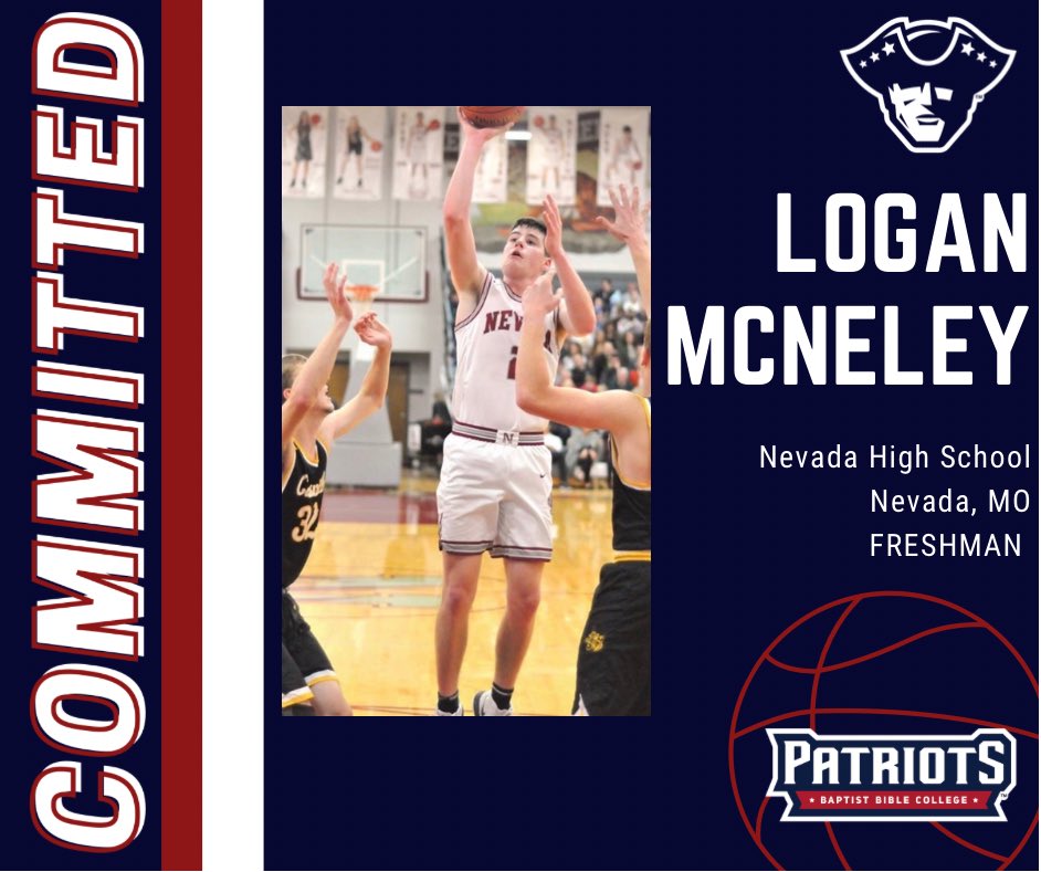 BaptistBibleCo1's tweet photo. :COMMITTED:
Welcome Logan McNeley to our reigning National Champion team next season! 🏀 welcome to the #family https://t.co/46noDtUXfX