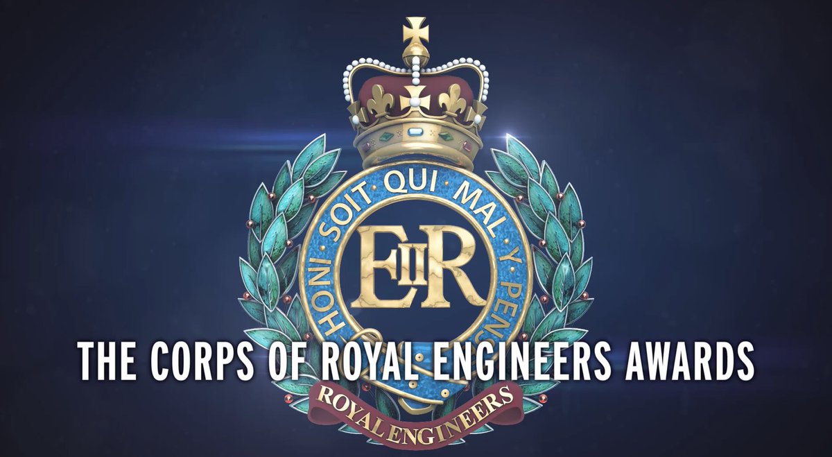 The countdown begins! One week until #REAwards20.

Sappers have blazed a trail of innovation and achievement for over 900 years and continue to do so today.

On 28 April a small, socially distanced ceremony will celebrate another year of engineering excellence. 💫 #SapperFamily