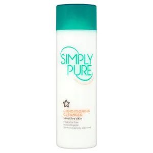 9) Simply Pure Cleanser Has Allantoin and Sodium PCA. Soothing and hydrating £2.99 from  @superdrug