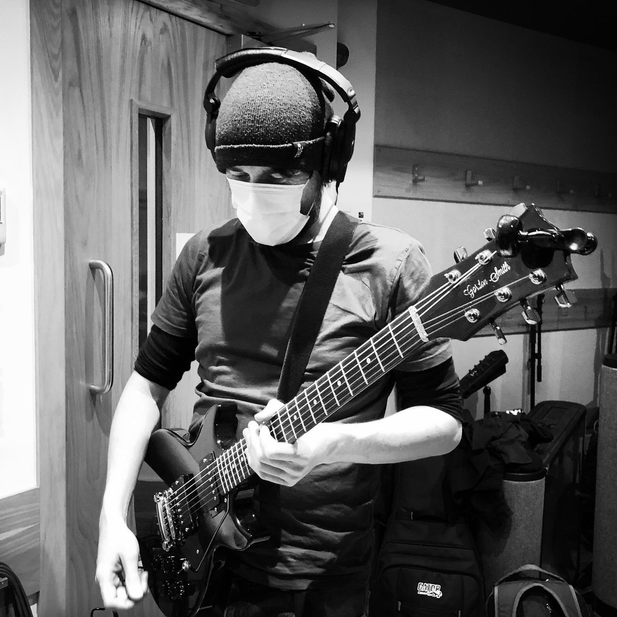 Yesterday was a good day. We didn’t even have to use our AKs. But we did record a new track... 🤟🤟 #rock #grunge #stoner