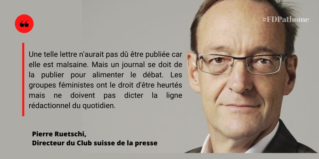 plnfou's tweet photo. #Livetweet #FDPathome
Selon @pierreruetschi, le risque est de ne plus pouvoir parler de sujets qui font entièrement partie de la société. https://t.co/5sCugcgNAH