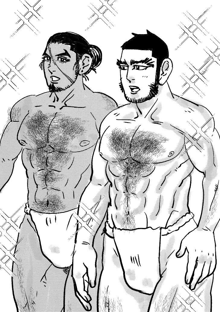 初め体毛ブラシ描く✨谷有 