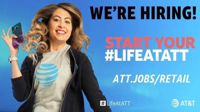 Retail Markets (@retail_markets) on Twitter photo Are you ready to have some fun? Share what you love most about technology with our millions of customers. With with tons of chances for growth, it’s a big job with even bigger opportunities.
 
AT&T is NOW HIRING! Apply at att.com/jobs!
#ATTEmployee #nowhiring Are you ready to have some fun? Share what you love most about technology with our millions of customers. With with tons of chances for growth, it’s a big job with even bigger opportunities.
 
AT&T is NOW HIRING! Apply at att.com/jobs!
#ATTEmployee #nowhiring