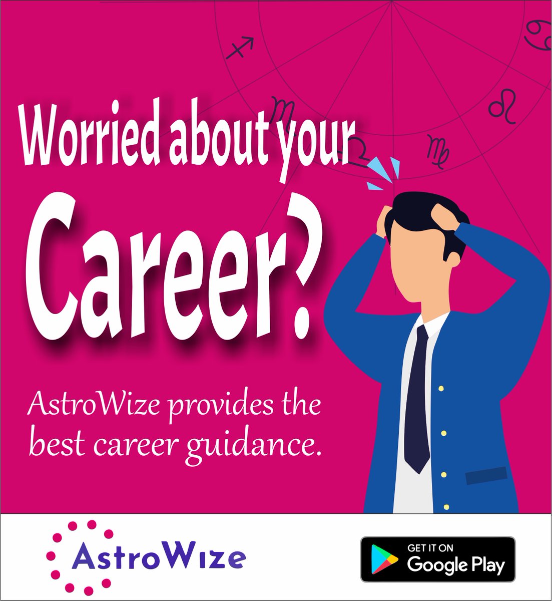 Worried about your Career?
Astrowize provides the best career guidance
Contact us – hello@astrowize.com
play.google.com/store/apps/det…
#career #careeradvice #careers #careeropportunities #careerguidance #careergoals #careerdevelopment #ASTRO  #astrowize #ask #talk #TalkToExperts #Call