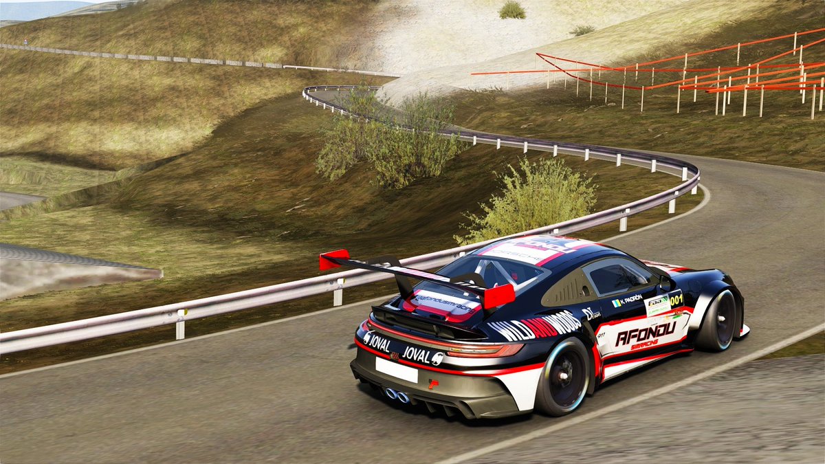 kevinpt_racing's tweet photo. Ya estamos entrenando la Subida a Berja, primera prueba del #CAMV (Campeonato Andaluz de Montaña Virtual), organizado por @smashimpactrcg, con el tremendo Porsche 992 GT3. ¡Vamos a intentar empezar con buen pie!
🔥¡¡¡AFONDU!!!🔥
@afondusimracing
@wildandwoods 
@DT_Designs_ https://t.co/mhP47uREQp