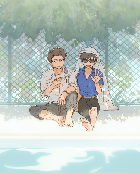 Twoucan プールサイド の注目ツイート イラスト マンガ