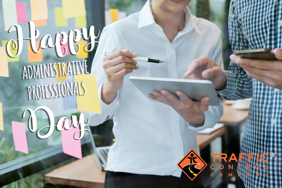 TrafficControl1's tweet image. On Administrative Professionals Day we would like to thank our loyal, hardworking and skilled administrative staff.  We appreciate your work ethic and great attitude, and we are so lucky to have you on our team 💐