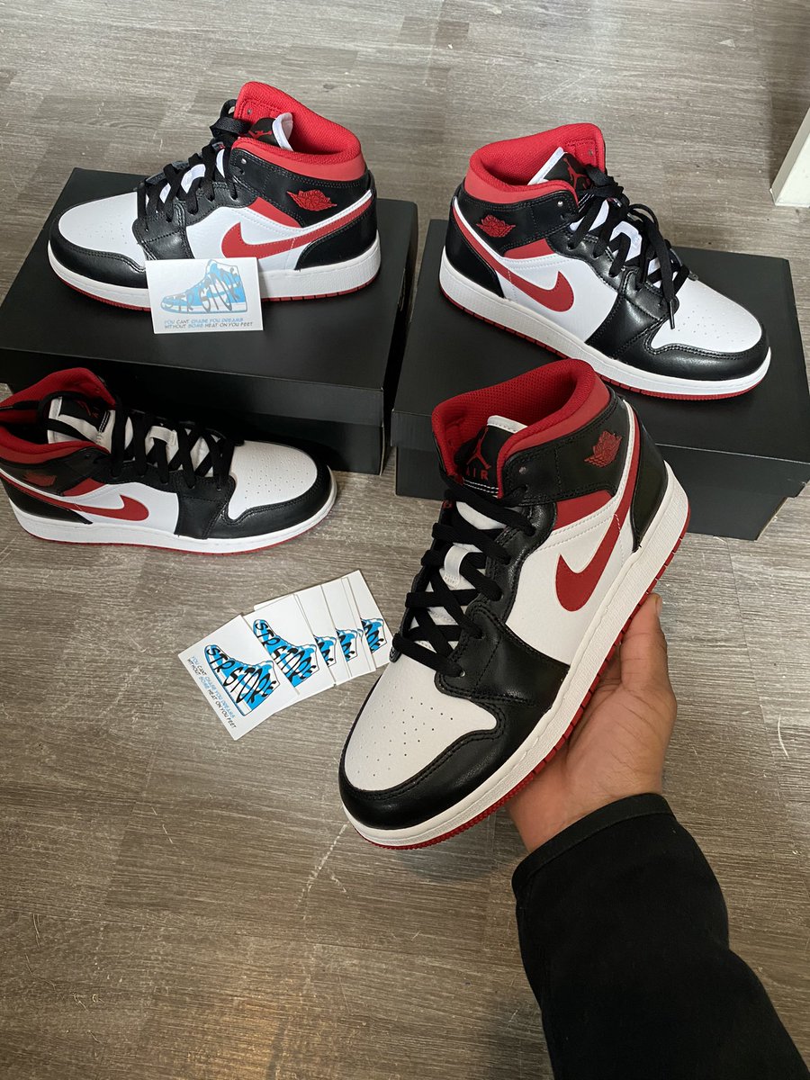 StrStoreUk's tweet image. Jordan 1 Mid Gym Red GS