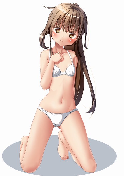 #艦これ
文月ちゃん描きましたーー!! 