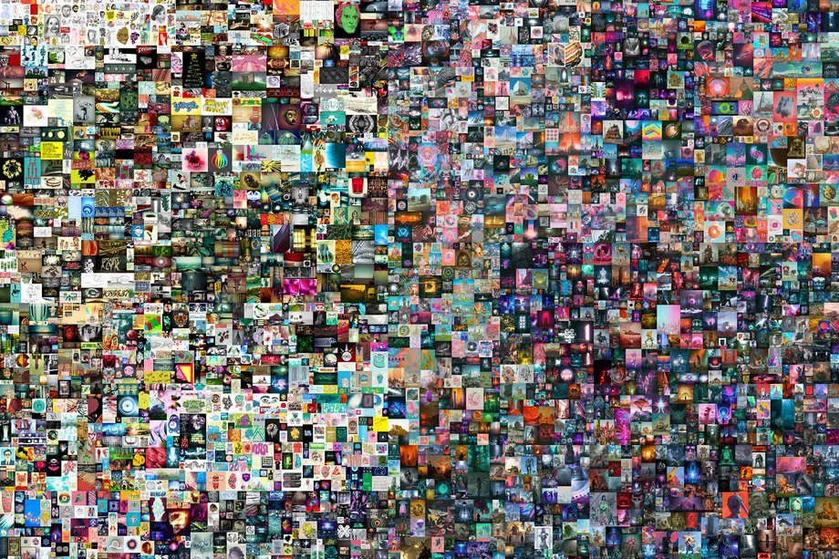 6/For many years, digital artwork has been undervalued outside of a professional setting, largely because it& #39;s so freely available. NFTs changed this. Legendary artist  @beeple recently sold his piece “Everydays: The First 5000 Days” for a mindblowing $69M at Christie’s.