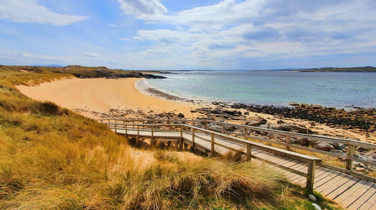 The beaches in #Gweedore #Donegal when the sun is shining. 

#gaothdobhair #dunnangall