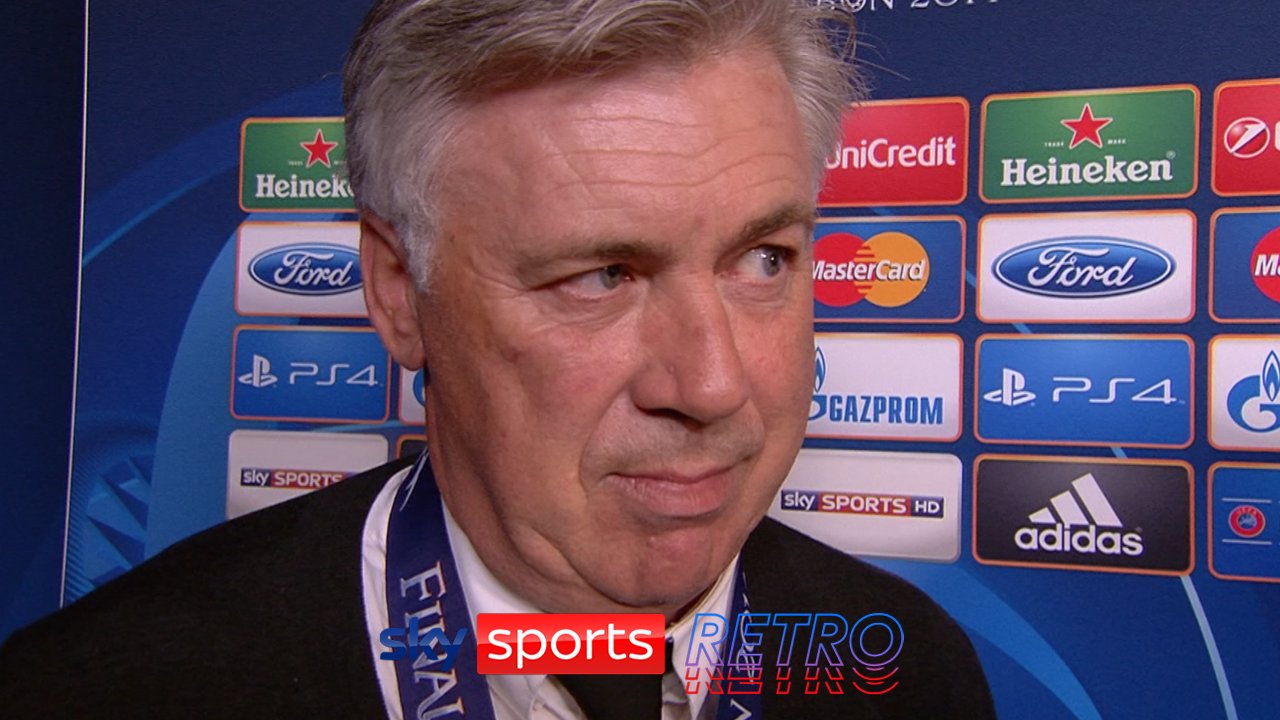 Carlo Ancelotti after winning the Champions League with Real Madrid.

Happy Birthday, Legend

 