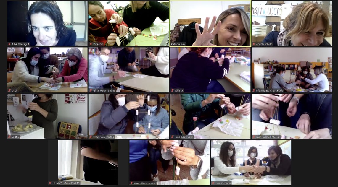 PatiRey2's tweet photo. Sinceritat, inquietuds, escolta i acció, trets claus x aconseguir els objectius @aliancesmagnet, i l’EQUIP, en majúscules, dl @escolaelValles, els té. Comencem! Presentacions #josoc #joaporto #josocsisomtots No ens podem sentir + afortunades d’acompanyar-vos en aq repte.❤️🙌🏻 https://t.co/R9Va9mqjgu