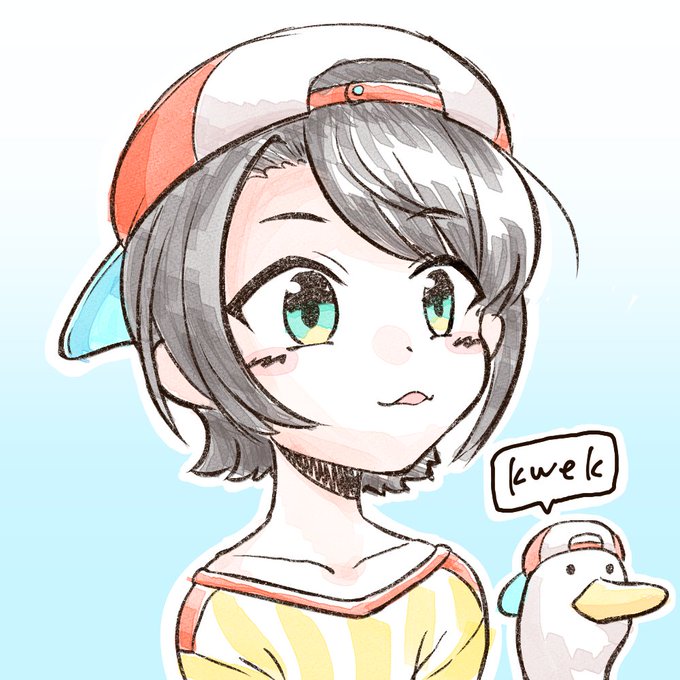アヒル口のtwitterイラスト検索結果 古い順