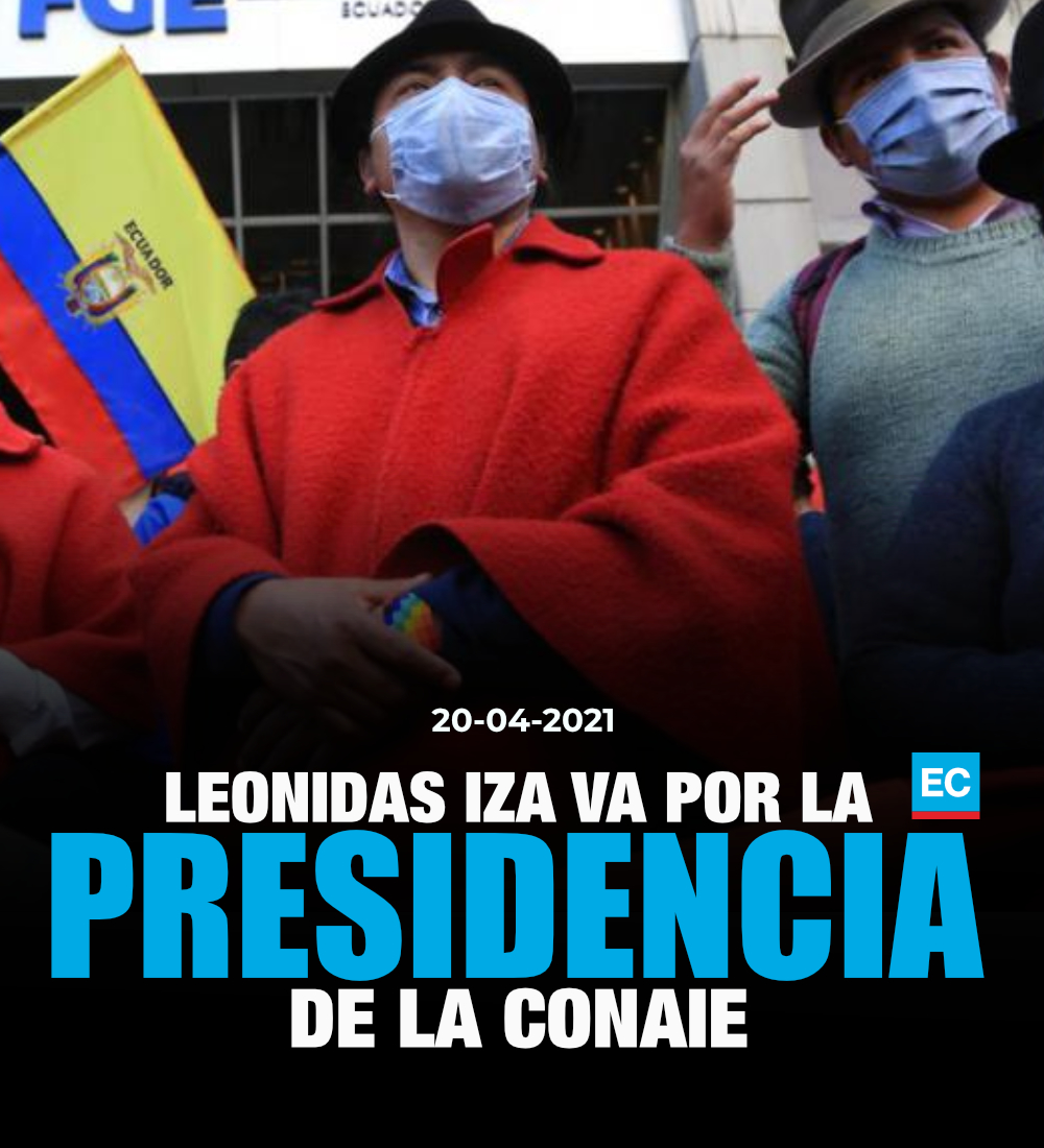 elcomerciocom's tweet photo. #ATENCIÓN | El Movimiento Indígena y Campesino de Cotopaxi (MICC) postula a Leonidas Iza para la presidencia de la Conaie » https://t.co/FMWnJTPxWh https://t.co/2AftEpr0Hw