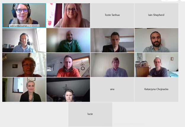 EMODnet's tweet photo. The #EMODnet meeting dialogues continue today with the EC @EU_MARE #MarineKnowledge Expert Group discussing #Userneeds #EMODPACE #Global cooperation @IODEocean, @GEOBluePlanet, #OceanObservation and more! https://t.co/I2wQTYtdgy